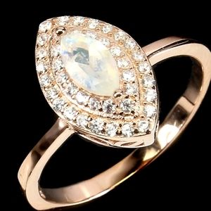 Natural Gorgeous Morganite Ring